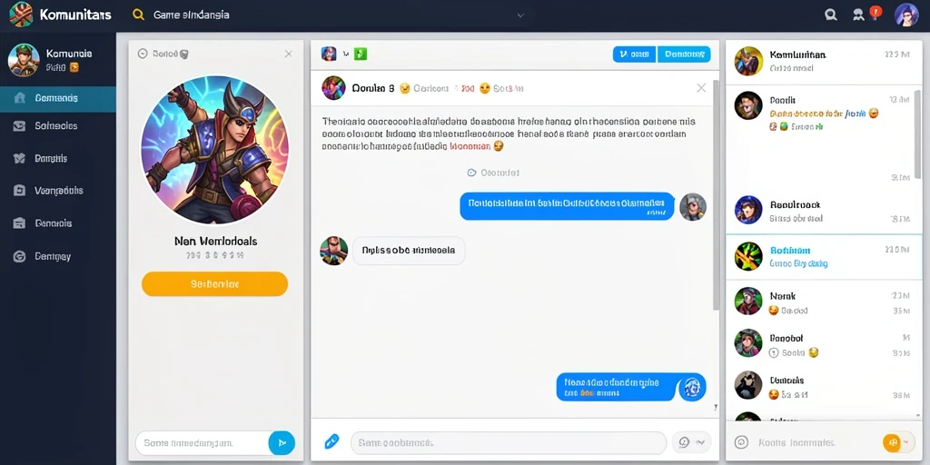 Tampilan awal yang menarik dengan karakter unik.
