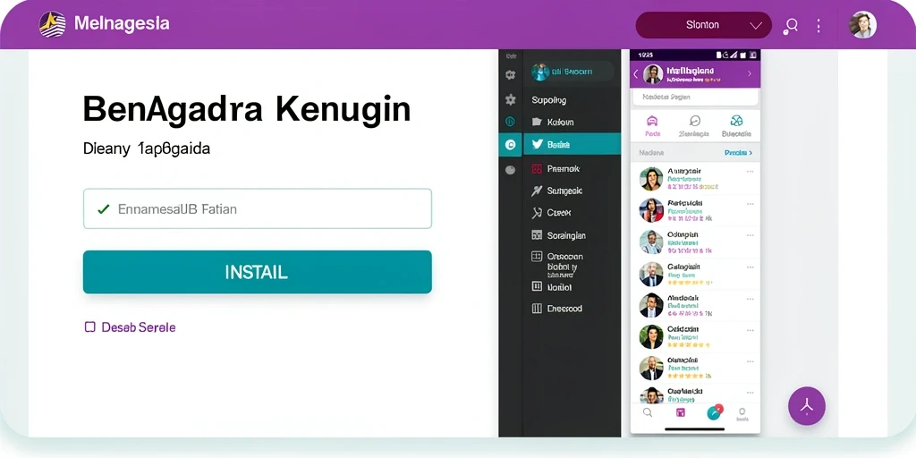 Tampilan antarmuka yang intuitif dan mudah digunakan.