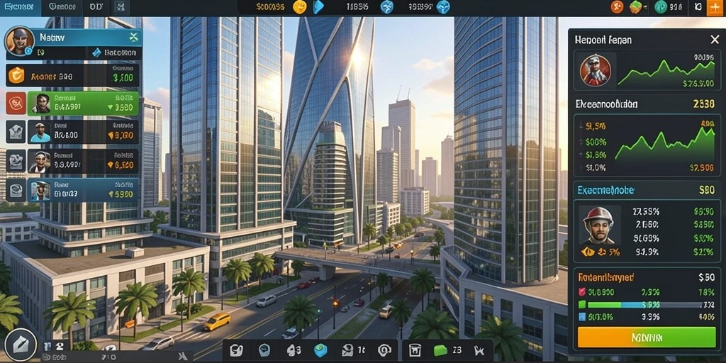 Screenshot menunjukkan antarmuka yang menarik.