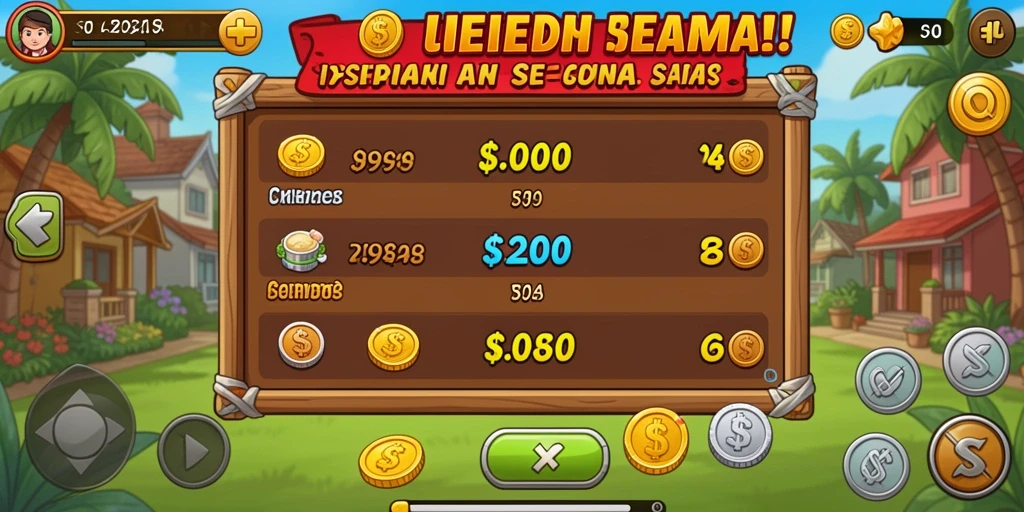 Gulungan penuh warna yang memikat.