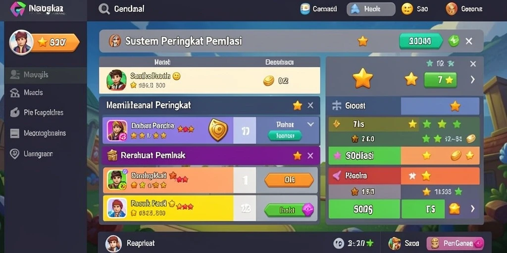 Tampilan antarmuka yang user-friendly.