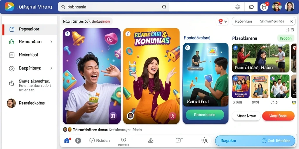Tampilan antarmuka yang sederhana dan menarik.