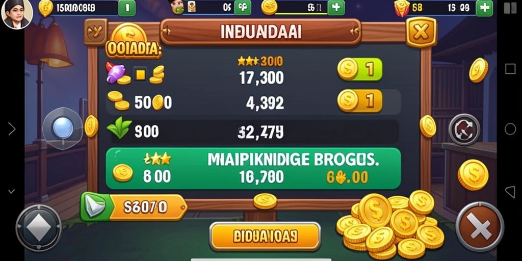 Tampilan antarmuka SPINLUCKY yang menarik dan mudah digunakan.