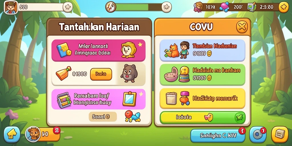 Tampilan antarmuka yang intuitif dan menarik.