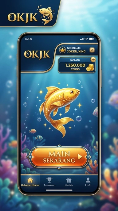 Galeri pratinjau visual okjk build APK resmi terbaru